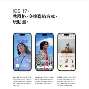 Apple 蘋果 iPhone 15 Plus 128GB 6.7吋智慧型手機 廠商直送