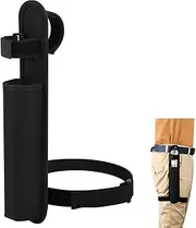 Cosmos Lightsaber Belt Holder Drop Leg Lightsaber Hilt Carrying Case Lightsaber Holster with Adjustable Belt Loop, Light Saber Belt Carrier Thigh Pouch for Cosplay Costume Accessory