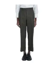 Thom Browne Classic Rise Straight Leg Pants 3,5 Black
