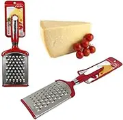 Betty Crocker Grater, 29 cm Size, Red/Silver