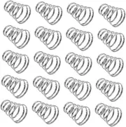 SUPVOX Set of 20 Bike Wheel Skewer Springs Shock Absorbing Stainless Steel for Road Bike Trainer