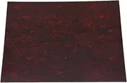 KAISH 25x20cm Acoustic Guitar Self Adhesive Scratch Plate Sheet Pickguard Material Sheet RedTortoise