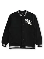 Urban Tilt Youth Boys Bomber Jacket, Black, Size 14