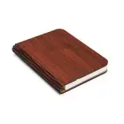 Foldable Creative LED Book Night Light Wooden USB Rechargeable Lamp Desk Brown