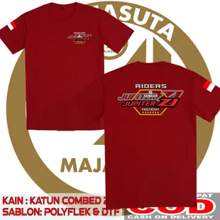 山葉 Katun 雅馬哈 JUPITER Z1 RIDER 印度尼西亞 T 恤 COMBED 棉質材料 24S 厚 DT
