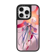 iPhone 16 Pro Mirror Case MagSafe Compatible Hearts