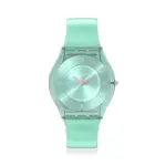 【SWATCH】SKIN超薄系列手錶 PASTELICIOUS TEAL 男錶 女錶 瑞士錶 錶(34MM)