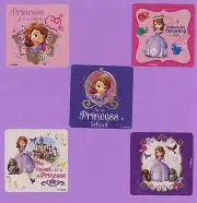 15 Disney Princess Sofia the First - Large Stickers - Party Favors