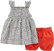 [Carter's] Baby Girls' 2 Piece Short Set Baby Outfit (Baby) - Print, 24 Months