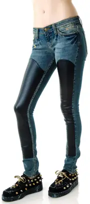 [JET by John Eshaya] Denim Chap Jeans