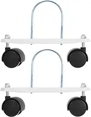 Gadpiparty 360 Degree Rotatable Casters for Electric Heater Universal Caster Swivel Replacement Wheels for Heater Support Frame