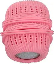 OKUMEYR Laundry Ball Agitator Balls for Washing Machine Washing Ball Dry Sink Ball Softener Dispenser Laundry Fuzzballs Fabric Softener Balls Fabric Softner Ball Washer Balls Pink Sponge