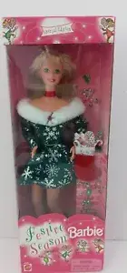 Barbie Doll Festive Season Christmas Special Edition #18909 Vintage 1997 Mattel