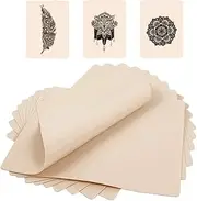 Chiitek 15 PCS Blank Tattoo Practice Skins,Microblading Eyebrows or lips to practice skin,Tattoo Skin Tattoo Practice Kit 8x6inch Tattoo Practice Stencils for Beginners and Artists Tattoo Supplies