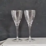 Edinburgh Crystal The Edge Cirrus Large Wine Glass Goblet Whitthard NEW Boxed