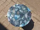 Blue Agate Table Top with Natural Table for home décor Decorative Coffee Table