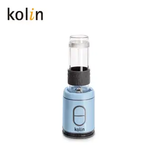 【Kolin】歌林隨行杯冰沙果汁機(單杯藍)KJE-MN5781 冰沙機 ABS材質 不含雙酚A
