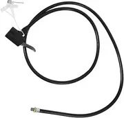Abaodam Bike Air Hose Adapter Antifreeze Bicycle Pump Hose for All Valve Compatibility Durable Portable Inflator Accessory for Tire Inflation