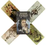 Hush Tarot Cards 78-card Deck English Visions Divination Edition Board Games