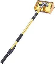 Smooth Finishing Professional Drywall Flat Box Gold-Flat Handle-Aluminum Precision Tools Drywall Sheetrock 90-150cm Multiple Application Scenarios