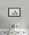 Pablo PICASSO Limited Edition Lithograph ~Sketchbook Studio IV ~ w/Frame Incl