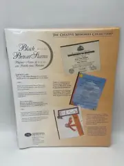 Creative Memories 8-1/2" x 11" BLACK Portrait Sleeves RCM-11BPS 5 Sheets