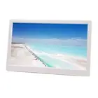 US Plug Digital Photo Frame 17in IPS Full View Screen 1920 X 1080 Electronic Kit