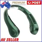 Bladeless Neckband Fan USB Charging Mini Portable Fan for Camping Hiking Fishing