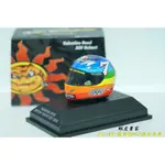 羅西安全帽模型 MINICHAMPS 1/8 1:8 ROSSI AGV MOTOGP WINTER TEST 2003