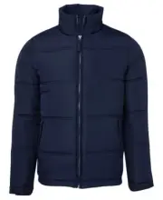 Jb's wear Adventure Kids Jacket Extra Thick Polyfill Back Drop Tail Zip Through