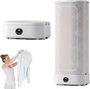 Automatic Steam Clothes Dryer, 1000W Portable Ironing Machine with Telescopic Pole and Remote Control, 4h Timer, for Home, Laundry Room and Dorm, Quickly Remove Wrinkles