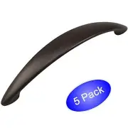 *5 Pack* Cosmas Cabinet Hardware Oil Rubbed Bronze Handles Pulls #6003-128ORB