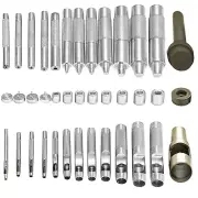 Eyelets Punch Tool Set for Leather Work Arts & Craft Banners Canvas 2mm – 40mm