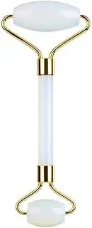 LDATY Jade Roller and Quartz Face Massager - Facial Beauty Skin Care Tool for Face, Eyes, Neck - Gua Sha Soothes, Relaxes Body Muscle, Improves Puffiness, Removes Wrinkles