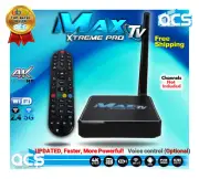 MaxTV Xtreme PRO 5G 2023 4K More Powerful QUAD CORE 64BIT ANDROID Max TV Box