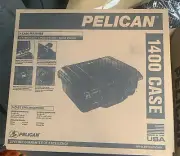 Pelican 1400 Waterproof, Crush Proof, Dust Proof Hard Case, Black W/ Foam Insert