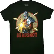 Deadshot Shooting Adult T-Shirt - DC Comics Supervillain, Suicide Squad, Batman