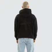 [Kiss Chacey] Chained Relaxed Hoodie Jet Black