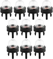 [Bestgle] 10 Pcs Carburetor Oil Bubbles Petrol Snap in Primer Fuel Bulb Pump for Stihl Ryobi WALBRO Husqvarna Chainsaw Gasoline Saw