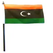 "4x6" Libya Flag / Libya Desk Flag / Libya Stick Flag