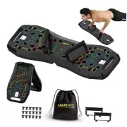 Portable Push Up Board, Multi-Function Foldable Push Up Bars, Push Up Handles