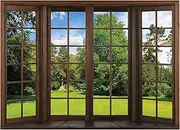 DHXXSC 7X5FT Office Backdrop Business Office Interior Wall Decoration Banner Home Office Residence Apartment Decoration Window Photo Photography Background DH-85