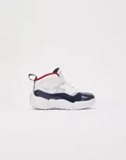 JORDAN JUMPMAN TWO TREY TODDLER DQ8433 102 White/Navy/Red Toddler US Size 4C