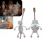 Campfire Roasting For Stick Hot Dog Boy&Girl Marshmallow Funny Roaster BBQ Fork