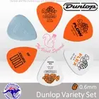 Set 6x Genuine 0.6mm Dunlop Plectrums TORTEX TIII FLEX WEDGE FLOW MAX GRIP