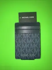 michael kors money clip wallet