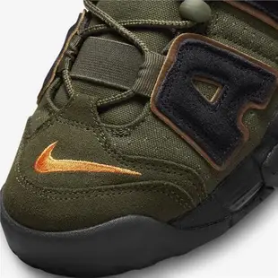 Nike 休閒鞋 Air More Uptempo 96 男鞋 墨綠 黑 大Air Cargo Khaki DX2669-300 [ACS 跨運動]