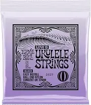 Ernie Ball Concert/Tenor Black Nylon Ball End Ukulele Strings w/Wound G