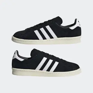 限時特價2021 8月 ADIDAS CAMPUS 80S 麂皮 黑白色 黑色 復古 男女 Fx5438 余文樂 三條線