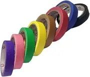 6pcs Tape Container for Gardening Tools Black Crystal Handle Cabinet Stainless Carriage Bolts Wine Flask Bottles Strong Sticky Wrinkle Paper Crepe Paper Child Hand Torn Spray Paint